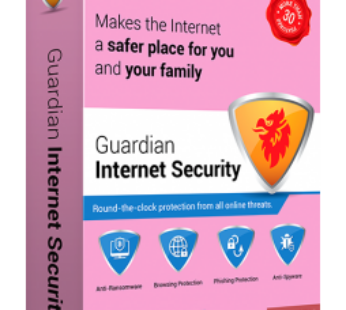 GUARDIAN INTERNET SECURITY ANTIVIRUS | 1 USER | 1 YEAR | KEY ON WHATSAPP