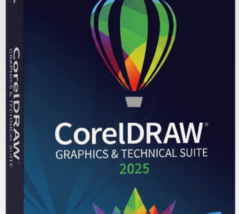 COREL DRAW 2025 – NON COMMERCIAL – LIFETIME LICENSE