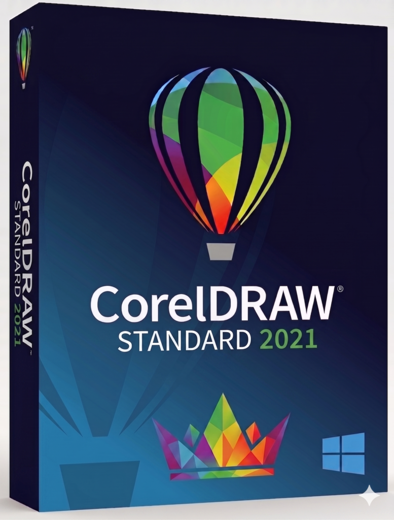 COREL DRAW 2021 - NON COMMERCIAL - LIFETIME LICENSE - Lappkart