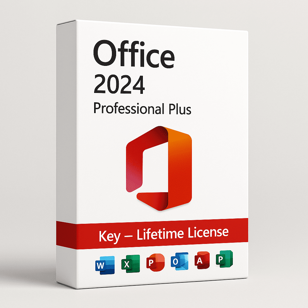MS OFFICE 2024 PROPLUS - LIFETIME KEY (TELEPHONIC ACTIVATION) FOR WINDOWS
