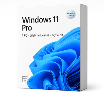 WINDOWS 10/11 PRO – RETAIL LIFETIME KEY – ONLINE ACTIVATION